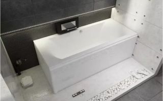 Акриловая ванна Riho Lima B053001005 190х90см сифон расположен справа белый